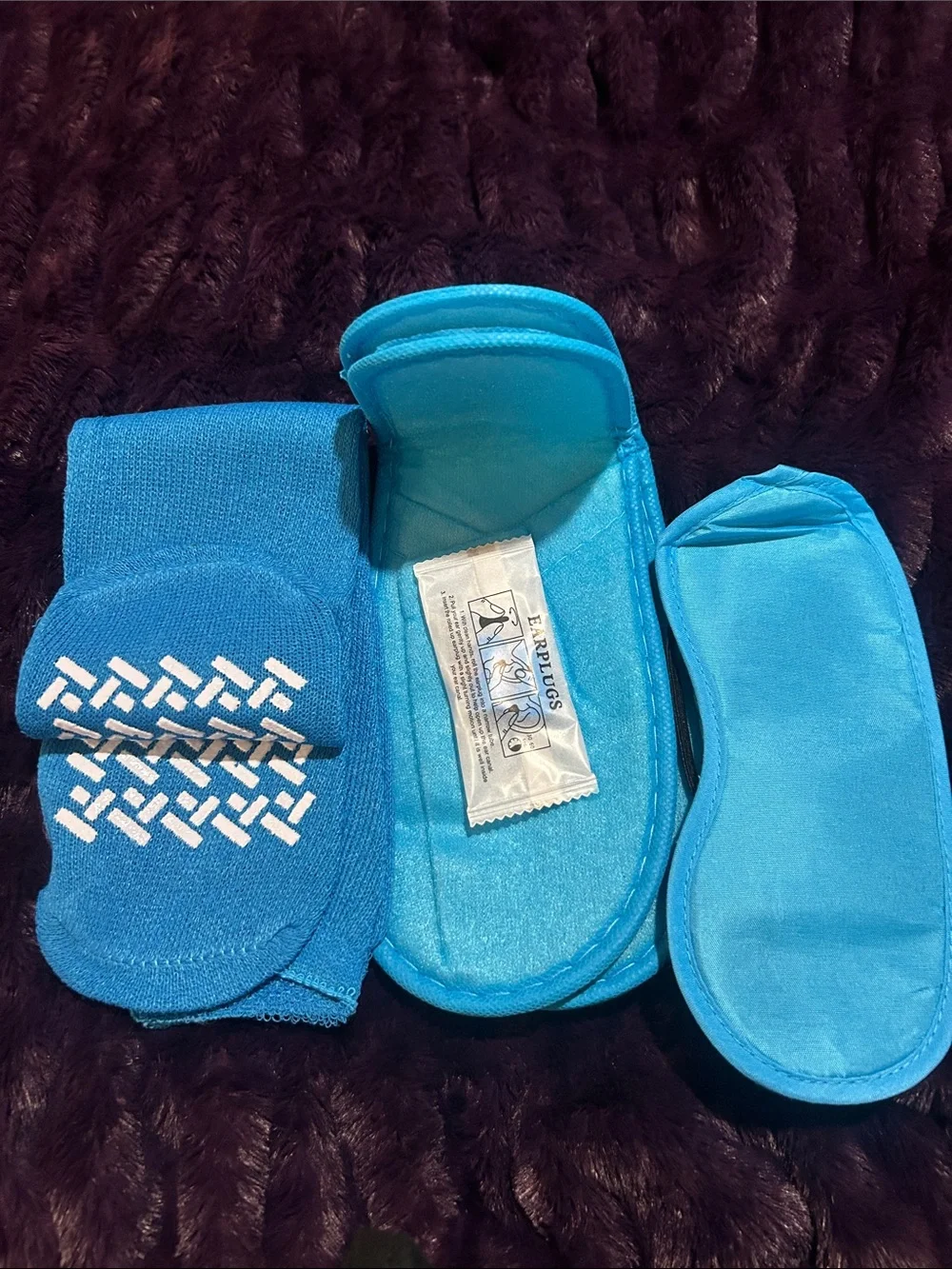 Lacoste Bright Blue Travel Zip Pouch